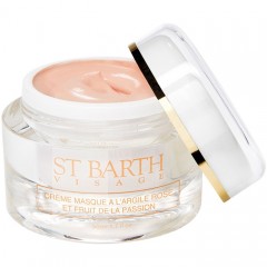 Ligne St Barth VISAGE Creme Maske Rosa Tonerde und Passionsfrucht, Регенерирующая Крем-маска с розовой глиной и экстрактом маракуйи, 50 г