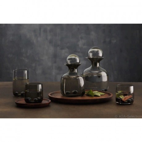 ASA SELECTION ASA Glass Grey Longdrink Glas 0,40 L / h: 13 cm Стакан для длинных напитков ASA Glass Grey 0,40 л / высота: 13 см