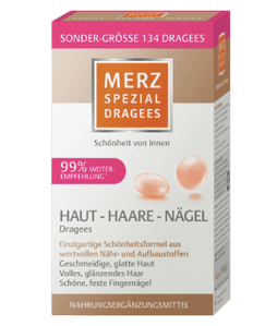 Merz Spezial  Dragees Haut Haare Nagel 3 St., Мерц Специальные Драже для Кожи, волос и ногтей, 3 уп х 120 шт 