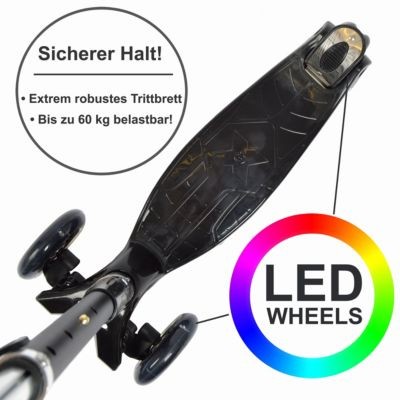 APOLLO LED Kinderscooter Kids Whiz Светодиодный детский самокат Kids Whiz