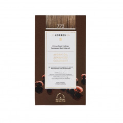KORRES ARGAN OIL Hochentwickelte Haarcoloration Golden Moca 7.73 145 ml АРГАНОВОЕ МАСЛО Усовершенствованная краска для волос Golden Moca 7.73