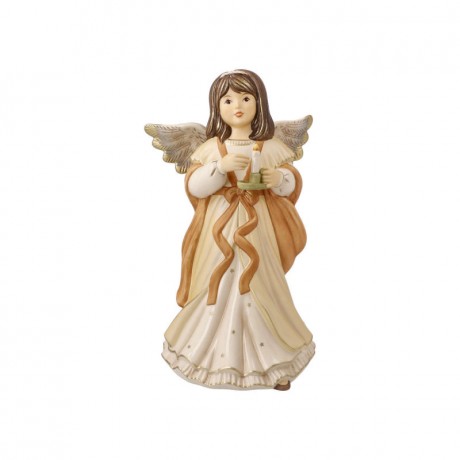 Goebel Goebel champagnerfarben Himmelsboten Warmer Kerzenschein h: 26 cm Goebel цвета шампанского небесные вестники Теплый свет свечи h: 26 см