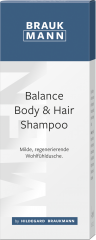 Braukmann Balance Body &amp; Hair Shampoo, 250 ml, Hildegard Braukmann шампунь-гель для волос и тела для мужчин, 250 мл