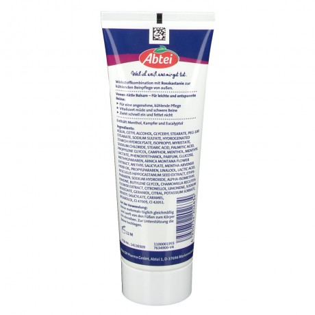 Abtei (Абтай) Venen Aktiv Balsam Бальзам для ног с конским каштаном 125 мл