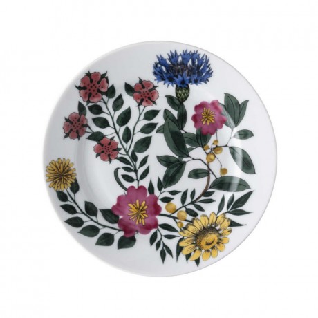 Rosenthal Rosenthal Magic Garden Blossom Brotteller Fahne 17 cm Хлебница Rosenthal Magic Garden Blossom с бортиком 17 см