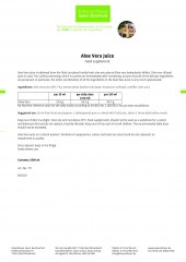 Krauterhaus Sanct Bernhardt Aloe Vera Juice, 1 литр