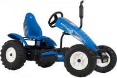 BERG Go-Kart mit XL-Rahmen New Holland Blau mit Dreigangschaltung ab 5 Jahren Карт с рамой XL New Holland Blue с тремя передачами от 5 лет