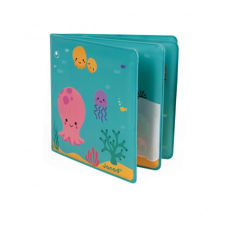 Janod Badespielzeug Activity-Buch Unter Wasser Книга с игрушками для ванны под водой