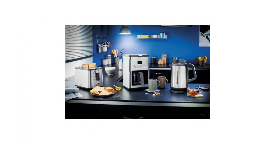 Krups Krups Toaster Control Line KH442D silber/schwarz, 700 Watt, fur 2 Scheiben Toast silber/schwarz Krups Toaster Control Line KH442D серебристый/черный, 700 Вт, на 2 ломтика тостов