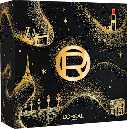 L'Oreal Paris Mini-Beauty Adventskalender 2026, косметический адвент-календарь с макияжем и уходом за лицом и волосами, 24 подарка