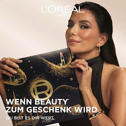 L'Oreal Paris Mini-Beauty Adventskalender 2026, косметический адвент-календарь с макияжем и уходом за лицом и волосами, 24 подарка