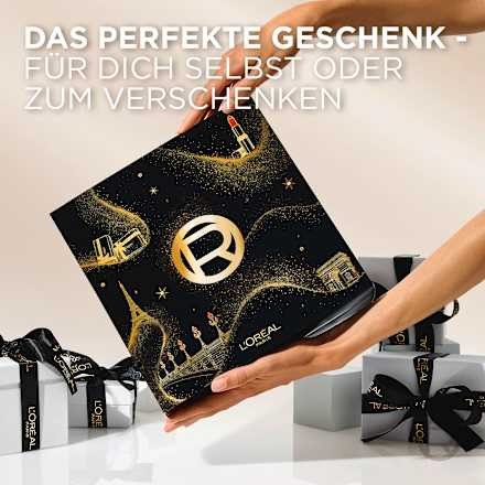 L'Oreal Paris Mini-Beauty Adventskalender 2026, косметический адвент-календарь с макияжем и уходом за лицом и волосами, 24 подарка