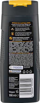 Balea MEN Duschgel Golden Intense 4in1, 300 ml, Гель для душа Golden Intense 4 в 1 для тела, лица и волос, 300 мл