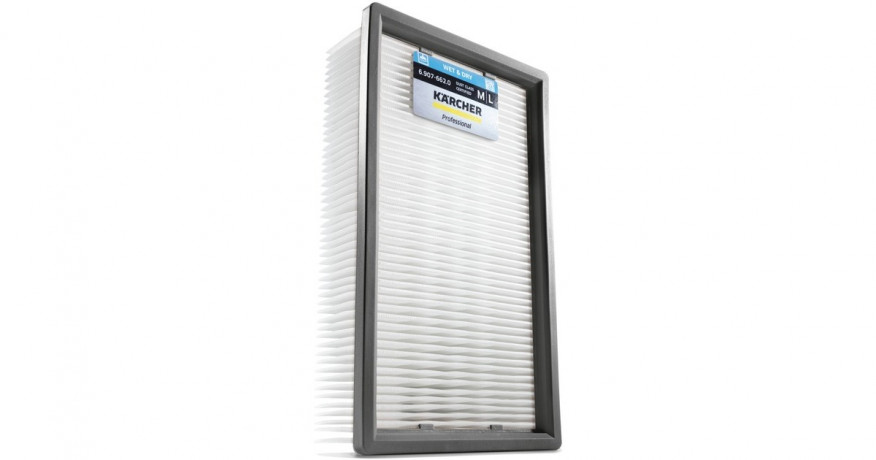 Karcher Karcher Flachfaltenfilter Wet & Dry, fur NT Modelle Плоский складчатый фильтр Karcher Wet & Dry, для моделей NT