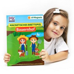MAGNIKON Magnetspiel “Bauernhof” Магнит-игра «Ферма»