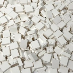 LEGO LEGO 1x2x2 Steine Weiss - 50x - white bricks 3245c LEGO 1x2x2 Bricks White — 50x — белые кирпичи 3245c