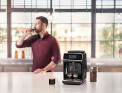 Philips Philips Kaffeevollautomat Kaf­fee­voll­au­to­mat EP1220/ 00 Schei­ben­mahl­werk, ca. 1,8 L  Полностью автоматическая кофемашина Philips EP1220/00, дисковая кофемолка, около 1,8 л.