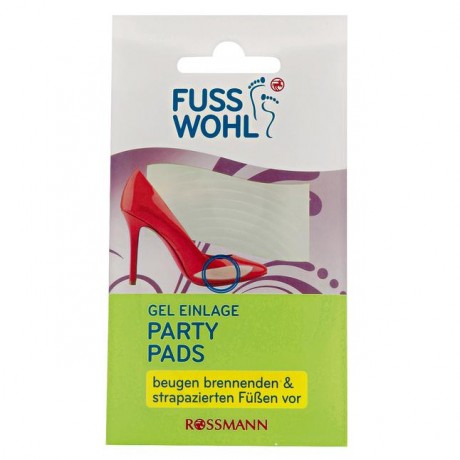 fussswohl Gel Einlage Party Pads 1 Paar