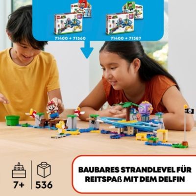 LEGO LEGO Super Mario 71400 Maxi-Iglucks Strandausflug – Erweiterungsset LEGO Super Mario 71400 Дополнительный набор «Большой пляж Иглюка» (71400)