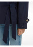 Tommy Hilfiger BELTED Light jacket marine ПОЯС Легкая куртка морской