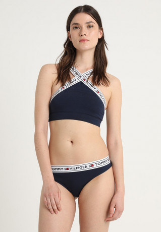 Tommy Hilfiger AUTHENTIC THONG Thong blue НАСТОЯЩИЕ ТОНГИ Стринги синий