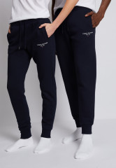 Tommy Hilfiger LOGO SWEATPANTS UNISEX Tracksuit bottoms desert sky СПОРТИВНЫЕ БРЮКИ С ЛОГОТИПОМ УНИСЕКС Спортивные штаны небо пустыни