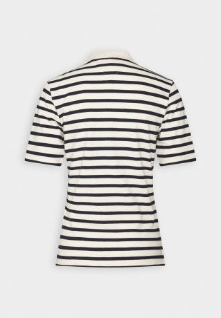 Tommy Hilfiger REG STRIPE  Polo shirt Breton White/Desert Sky REG STRIPE Рубашка поло Бретон Уайт/Пустынное небо