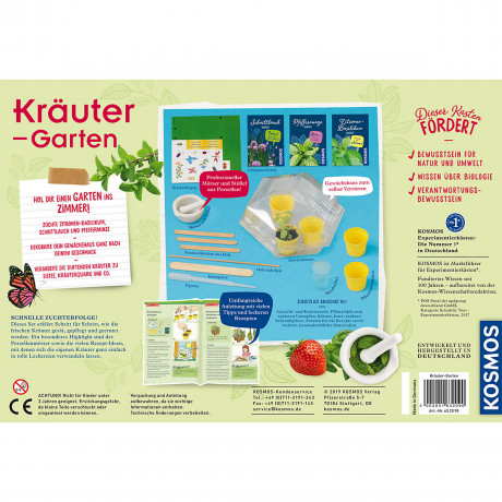 Kosmos Krautergarten Травяной сад