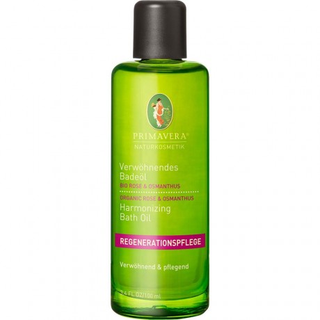 Primavera (Примавера)  Regenerationspflege Bio Rose & Osmanthus Verwohnendes Badeol, 100 мл