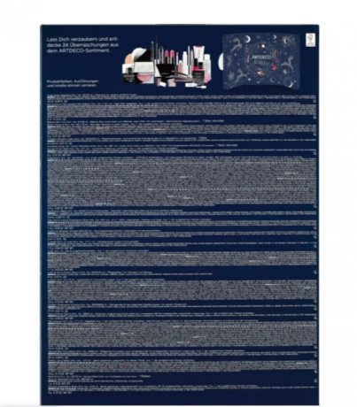 Artdeco MAKE-UP Christmas Beauty Moments 2025 Adventskalender, Адвент-календарь 2025, 24 бьюти сюрприза