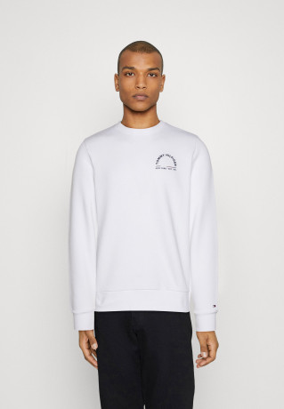 Tommy Hilfiger SHADOW UNISEX Sweatshirt optic white SHADOW UNISEX Толстовка оптический белый