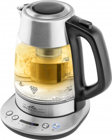 eta eta Wasser-/Teekocher CRYSTELA PREMIUM ETA915390000, 2200 W, stufenlose Temperatureinstellung und KEEP WARM Funktion чайник для воды/чая CRYSTELA PREMIUM ETA915390000, 2200 Вт, бесступенчатая регулировка температуры и функция KEEP WARM