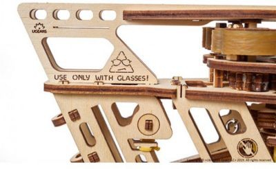 UGEARS Modellbausatz FLUGZEUGSTARTER Комплект модели PLANE STARTER