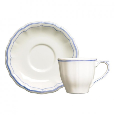 Gien Fayencerie Gien 'Filets Bleus' Kaffee-/Tee-Obertasse 17,5 cl Gien "Filets Bleus" Чашка для чая/кофе 17,5 cl