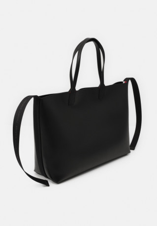 Tommy Hilfiger ICONIC TOMMY SOLID Tote bag black ICONIC TOMMY SOLID Сумка-тоут черный
