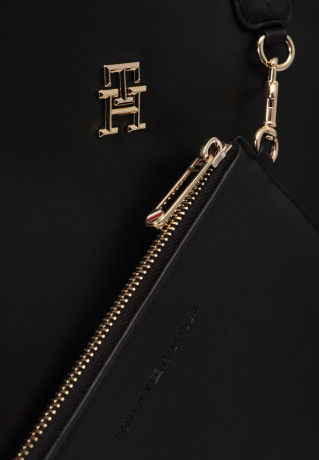 Tommy Hilfiger ICONIC TOMMY SOLID Tote bag black ICONIC TOMMY SOLID Сумка-тоут черный
