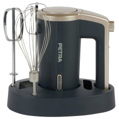 Petra Petra Handmixer kabellos Aufsatze Edelstahl 3 Stufen Akkubetrieb  Ручной миксер Petra, беспроводные насадки из нержавеющей стали, 3 уровня, на батарейках.
