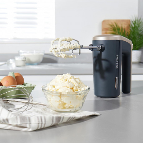 Petra Petra Handmixer kabellos Aufsatze Edelstahl 3 Stufen Akkubetrieb  Ручной миксер Petra, беспроводные насадки из нержавеющей стали, 3 уровня, на батарейках.