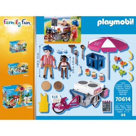 PLAYMOBIL PLAYMOBIL 70614 Mobiler Crepes-Verkauf PLAYMOBIL 70614 Мобильные блины Распродажа