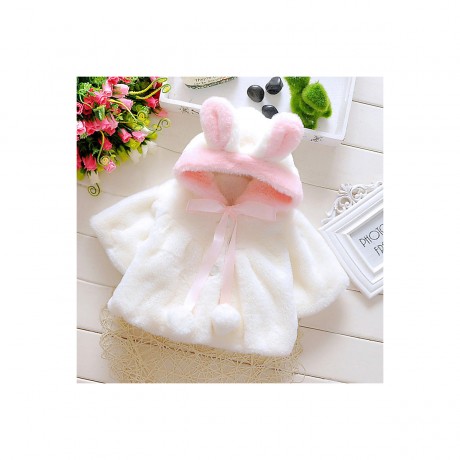 Vicabo Baby Madchen Faux Pelz Mantel Winterjacke Mantel fur Madchen Пальто из искусственного меха для маленьких девочек