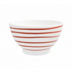Gmundner Keramik Gmundner Keramik Rotgeflammt Muslischale gross d: 14 cm / h: 7,8 cm / 0,4 L Керамическая чаша для хлопьев Gmundner с красным пламенем, большая д: 14 см / высота: 7,8 см / 0,4 л