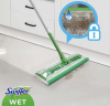 Swiffer wet refills lemon 10stk x 2packs, Влажные салфетки для швабры 2 упаковки х 10 шт, для уборки кухни, пола, дома, с ароматом цитрусовых