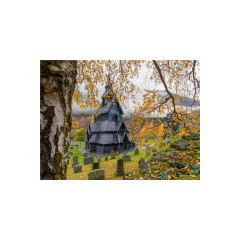 CALVENDO Puzzle CALVENDO Puzzle Stabkirche Borgund Пазл CALVENDO Puzzle Borgund Stave Church