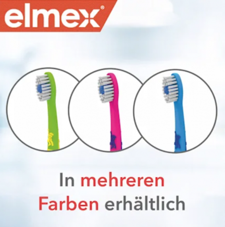 elmex Zahnburste Kinder, 2-6 Jahren, Детская зубная щетка, 2-6 лет, цвет в ассортименте без выбора
