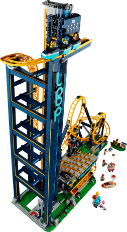 Lego Looping-Achterbahn американские горки