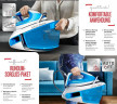 Tefal Tefal Dampfbugelstation Express Ultimate Dampfbugelstation Bugelstation Dampfbugeleisen, 1800,00 ml Wassertank, 1,8L Tank abnehmbar,Bugeleisen Dampf,Bugelstationen mit Dampfstation  Паровая гладильная станция Tefal Express Ultimate, паровая гладильн