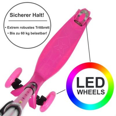 APOLLO LED Kinderscooter Kids Whiz Светодиодный детский самокат Kids Whiz