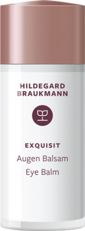 Hildegard Braukmann EXQUISIT Augen Balsam, 30 ml, Hildegard Braukmann гель-бальзам для кожи вокруг глаз для сухой и раздражённой кожи, для женщин, 30 мл