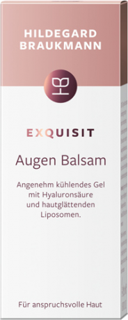 Hildegard Braukmann EXQUISIT Augen Balsam, 30 ml, Hildegard Braukmann гель-бальзам для кожи вокруг глаз для сухой и раздражённой кожи, для женщин, 30 мл