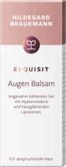 Hildegard Braukmann EXQUISIT Augen Balsam, 30 ml, Hildegard Braukmann гель-бальзам для кожи вокруг глаз для сухой и раздражённой кожи, для женщин, 30 мл